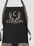 Antler Monogram : Printed 2-Tone Aprons