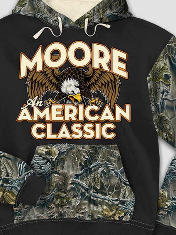American Classic : Printed 2-Tone Camo Hoodies product image 1