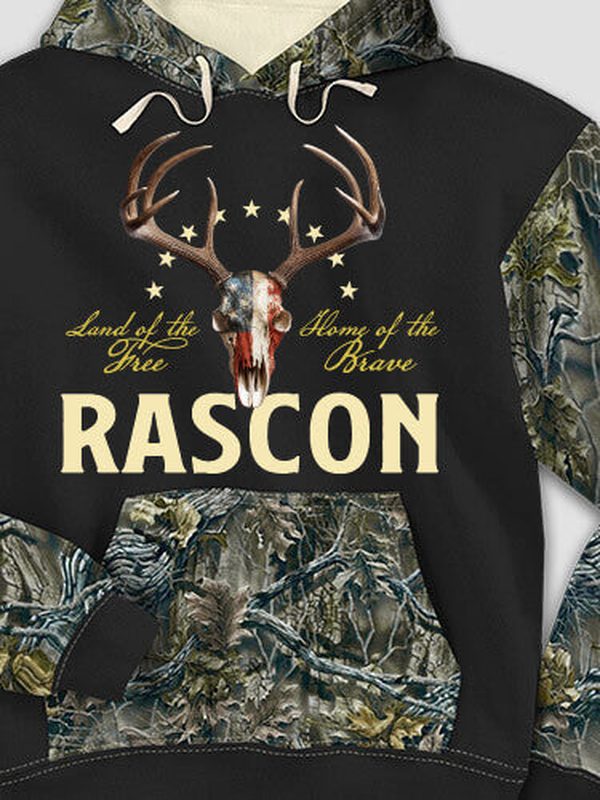 American Hunter : Printed 2-Tone Camo Hoodies product image 1