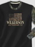 American Outdoor Company : Printed 2-Tone Camo Long Sleeves