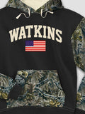 American Varsity : Printed 2-Tone Camo Hoodies product image 1