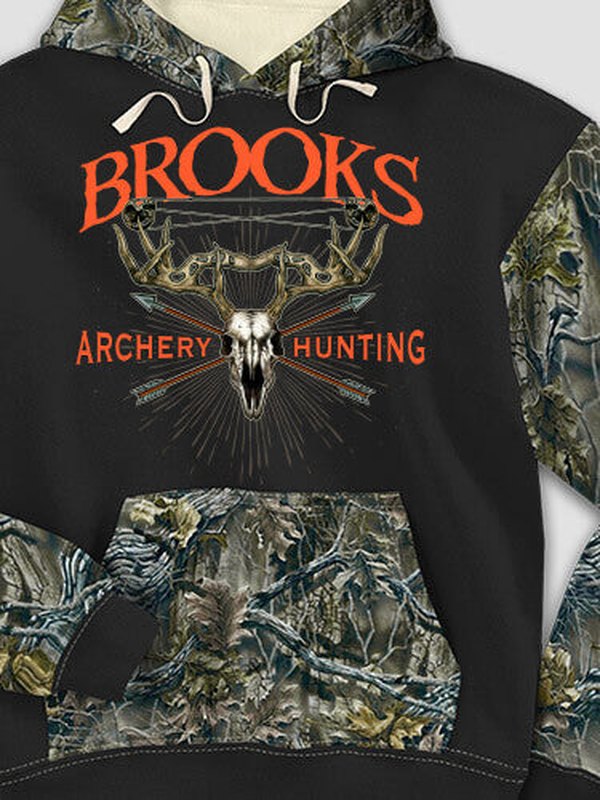 Archery Hunting : Printed 2-Tone Camo Hoodies product image 1