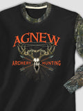 Archery Hunting : Printed 2-Tone Camo Long Sleeves