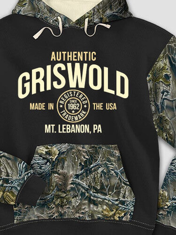 Authentic Brand : Printed 2-Tone Camo Hoodies product image 1