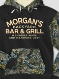 Backyard Bar and Grill : Printed 2-Tone Camo Hoodies product image 1
