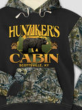 Bear Cabin : Printed 2-Tone Camo Hoodies product image 1