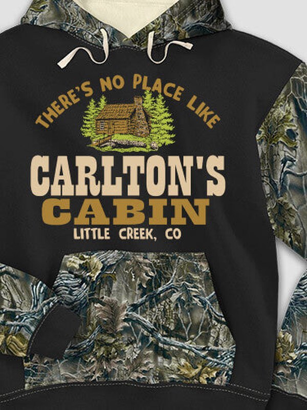 Cabin : Printed 2-Tone Camo Hoodies product image 1
