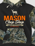 Chop Shop : Printed 2-Tone Camo Hoodies product image 1
