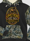 Classic Horse Ranch : Printed 2-Tone Camo Hoodies product image 1