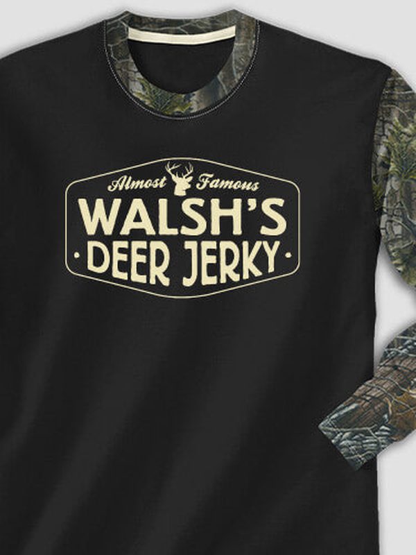 Deer Jerky : Printed 2-Tone Camo Long Sleeves