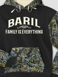 Family : Printed 2-Tone Camo Hoodies product image 1