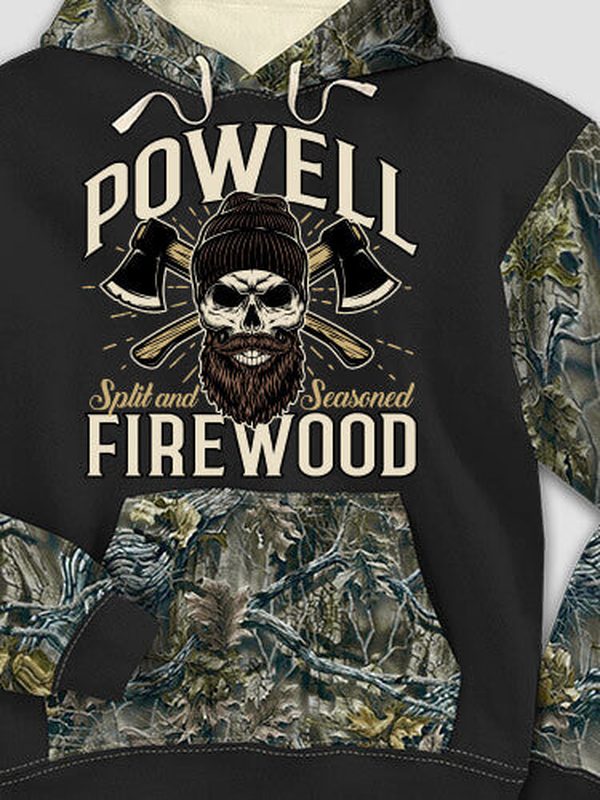 Firewood : Printed 2-Tone Camo Hoodies product image 1