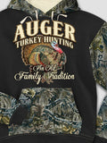 Turkey Hunting Family Tradition : Printed 2-Tone Camo product image 1