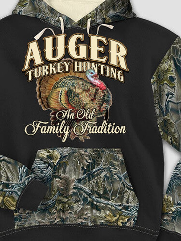 Turkey Hunting Family Tradition : Printed 2-Tone Camo product image 1