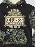 Vintage Hunting Camp : Printed 2-Tone Camo Hoodies product image 1