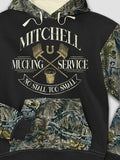 Vintage Mucking Service : Printed 2-Tone Camo Hoodies product image 1