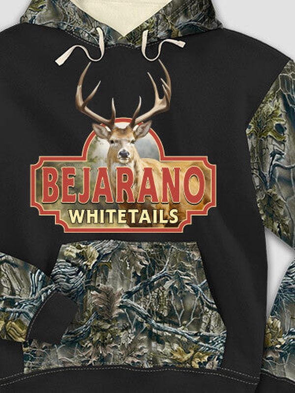 Whitetails : Printed 2-Tone Camo Hoodies product image 1