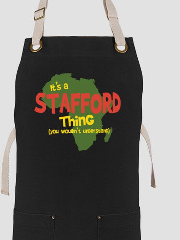 African American Thing : Printed Canvas Work Aprons