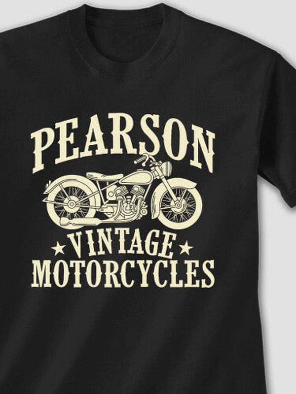 Vintage Motorcycles : Printed T-Shirts