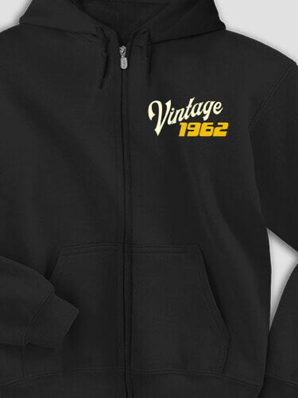 Vintage : Embroidered Zip Hoodies product image 1
