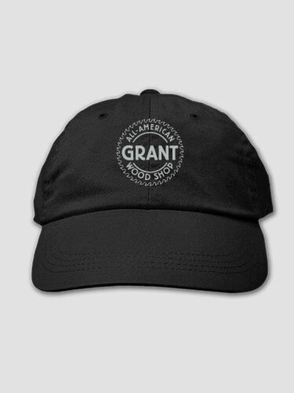 Wood Shop : Embroidered Baseball Hats