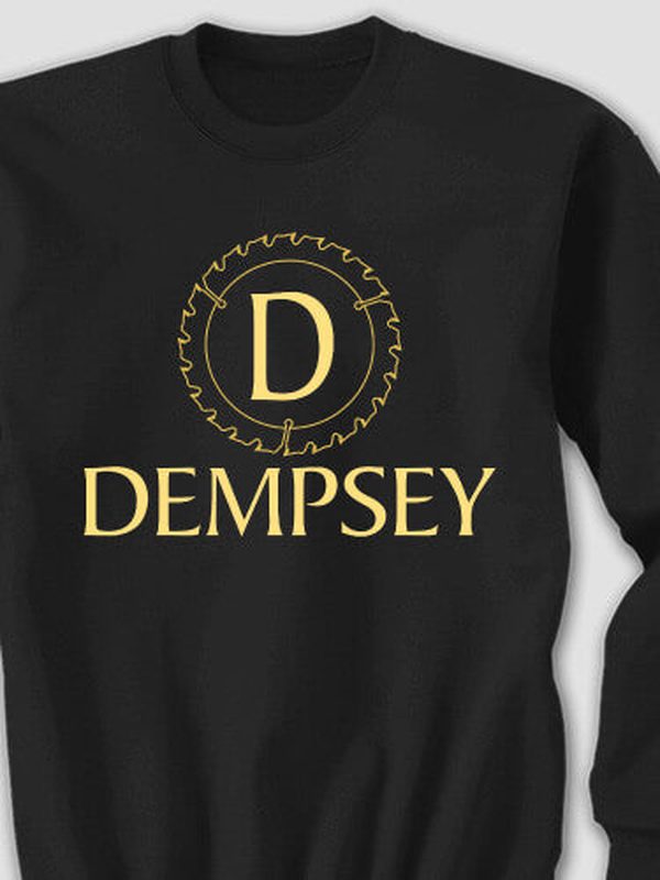 Woodworking Monogram : Printed Sweatshirts product image 1