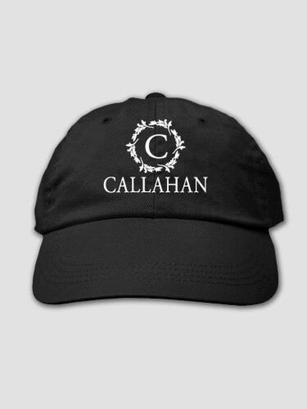 Wreath Monogram : Embroidered Baseball Hats