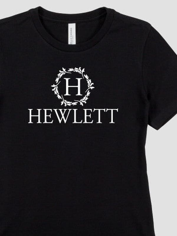 Wreath Monogram : Premium Printed T-Shirts