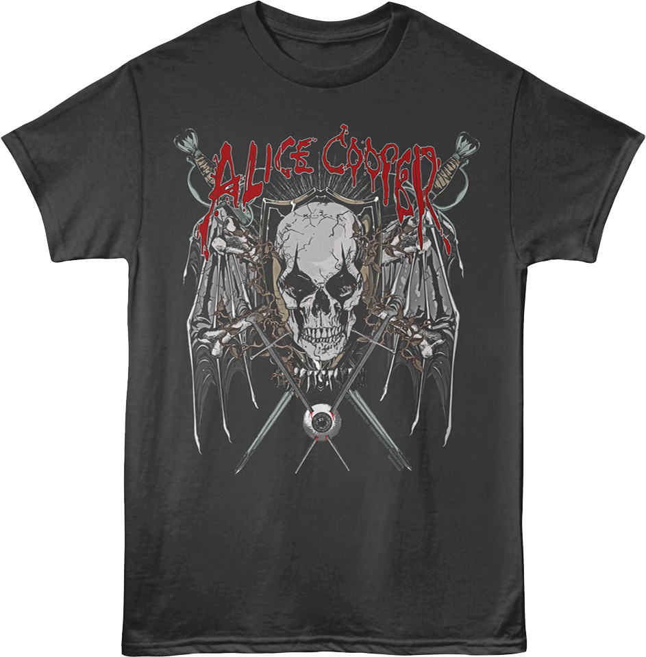 Blade Wings Alice Cooper T-Shirt product image 1