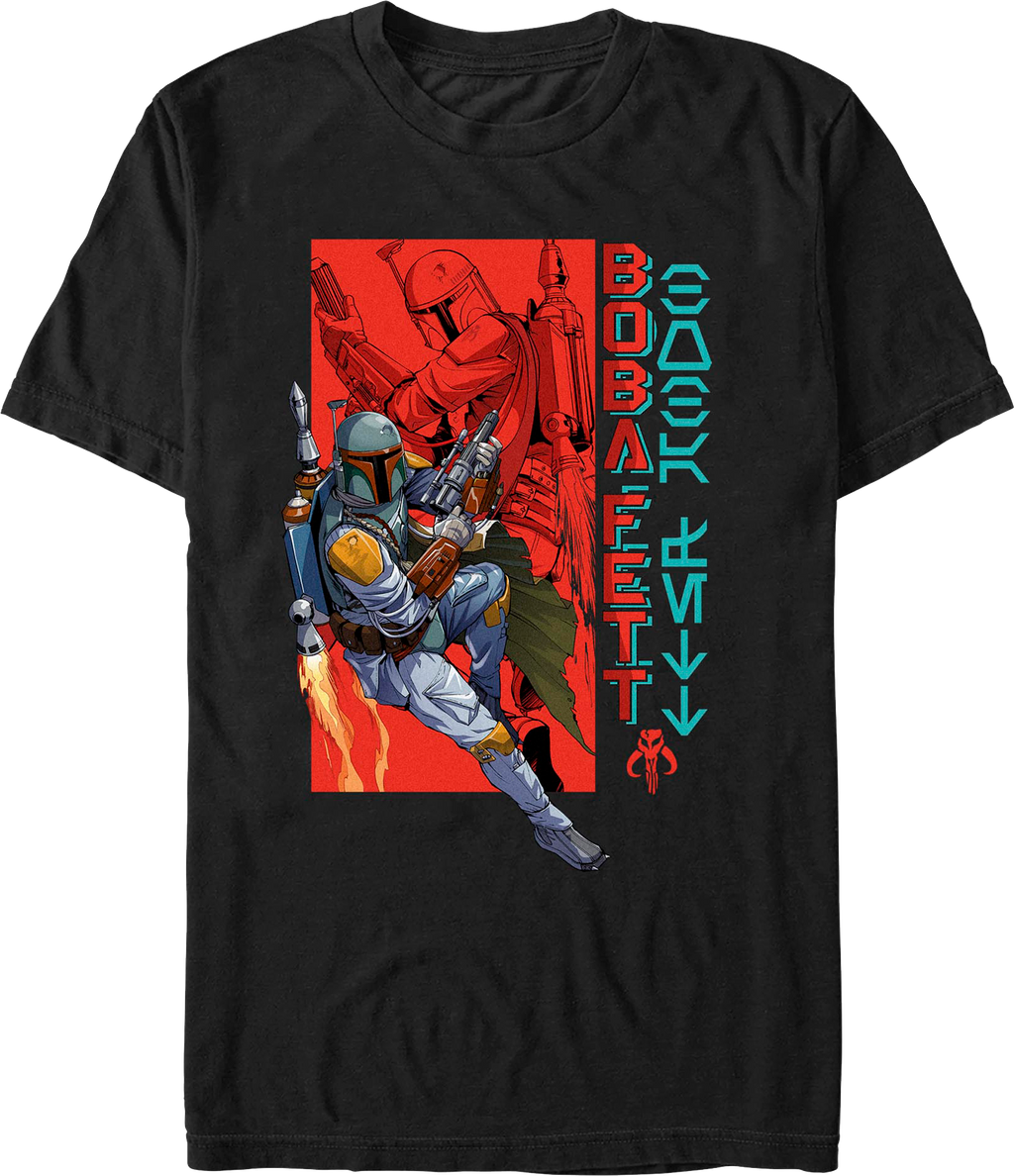 Boba Fett Collage Star Wars T-Shirt product image 1