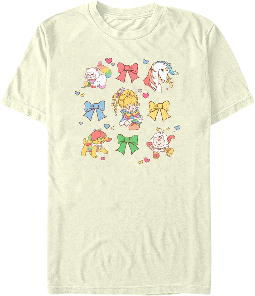 Bows & Hearts Rainbow Brite T-Shirt product image 1
