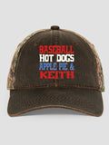 Americana : Embroidered 2-Tone Camo Hats