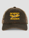 Aviation : Embroidered 2-Tone Camo Hats