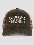 Backyard Bar and Grill : Embroidered 2-Tone Camo Hats