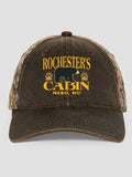 Bear Cabin : Embroidered 2-Tone Camo Hats