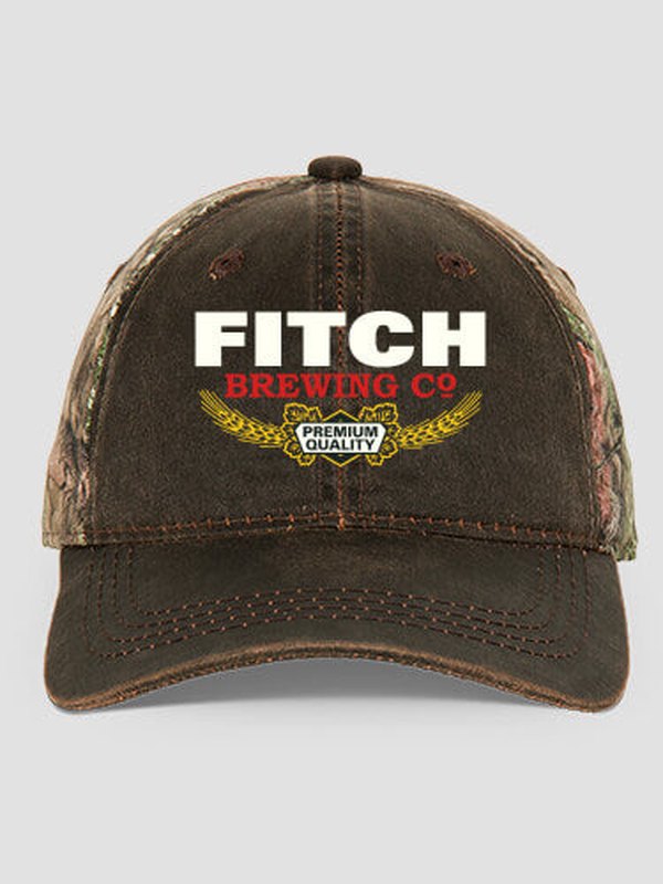 Brewing Company : Embroidered 2-Tone Camo Hats