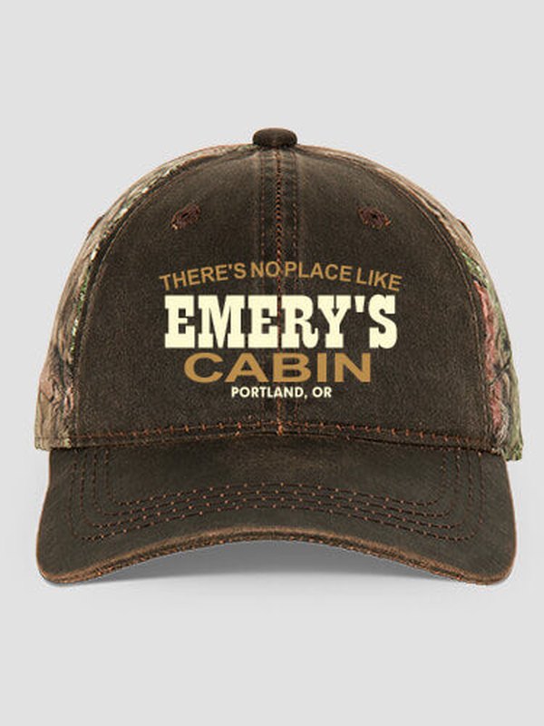 Cabin : Embroidered 2-Tone Camo Hats