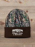 Classic Cars BP : Embroidered 2-Tone Camo Cuffed Beanie