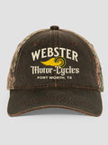 Classic Motorcycles : Embroidered 2-Tone Camo Hats