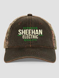 Electric : Embroidered 2-Tone Camo Hats
