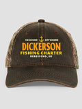 Fishing Charter : Embroidered 2-Tone Camo Hats