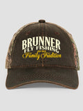 Fly Fishing Family Tradition : Embroidered 2-Tone Camo Hats