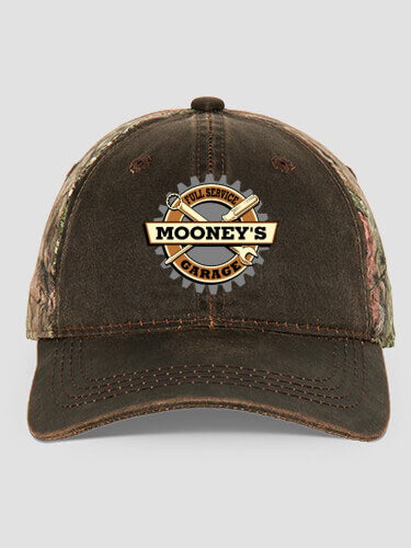 Garage : Embroidered 2-Tone Camo Hats
