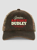 Genuine Antique : Embroidered 2-Tone Camo Hats