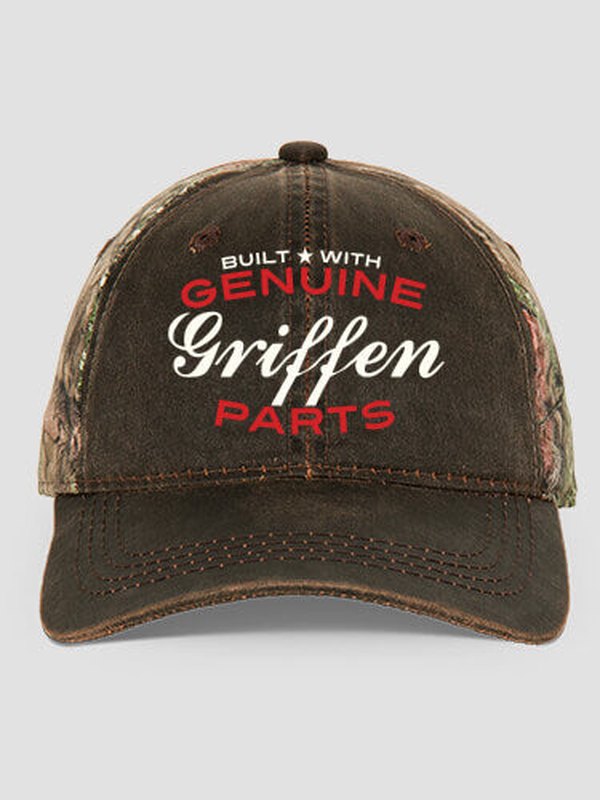 Genuine Parts : Embroidered 2-Tone Camo Hats