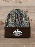 Handyman Service : Embroidered 2-Tone Camo Cuffed Beanie