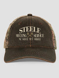 Vintage Mucking Service : Embroidered 2-Tone Camo Hats