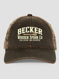 Wooden Spoon Company : Embroidered 2-Tone Camo Hats