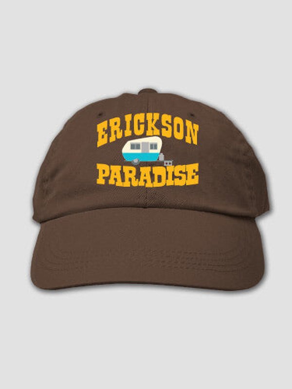 Camper's Paradise : Embroidered Baseball Hats
