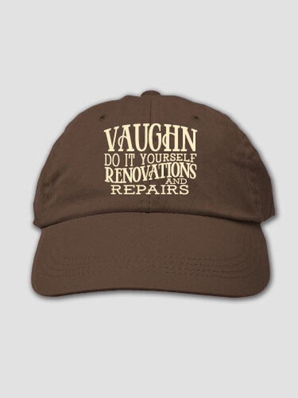 Do It Yourself : Embroidered Baseball Hats